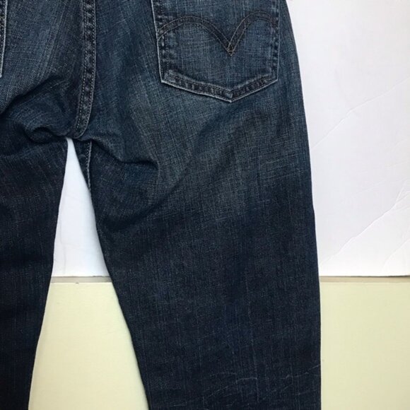 Levi’s 511 Vintage Skinny Slim Dark Wash Jeans Zipper Fly Denim Cotton Pockets - Picture 9 of 14